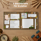 Mein Tierisches Freundebuch: Erzieher/in Steckbrief - Kindify