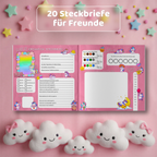 Mein Einhorn Freundebuch: Freunde Steckbrief - Kindify