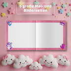 Mein Einhorn Freundebuch: Mal-/Bild Seite - Kindify