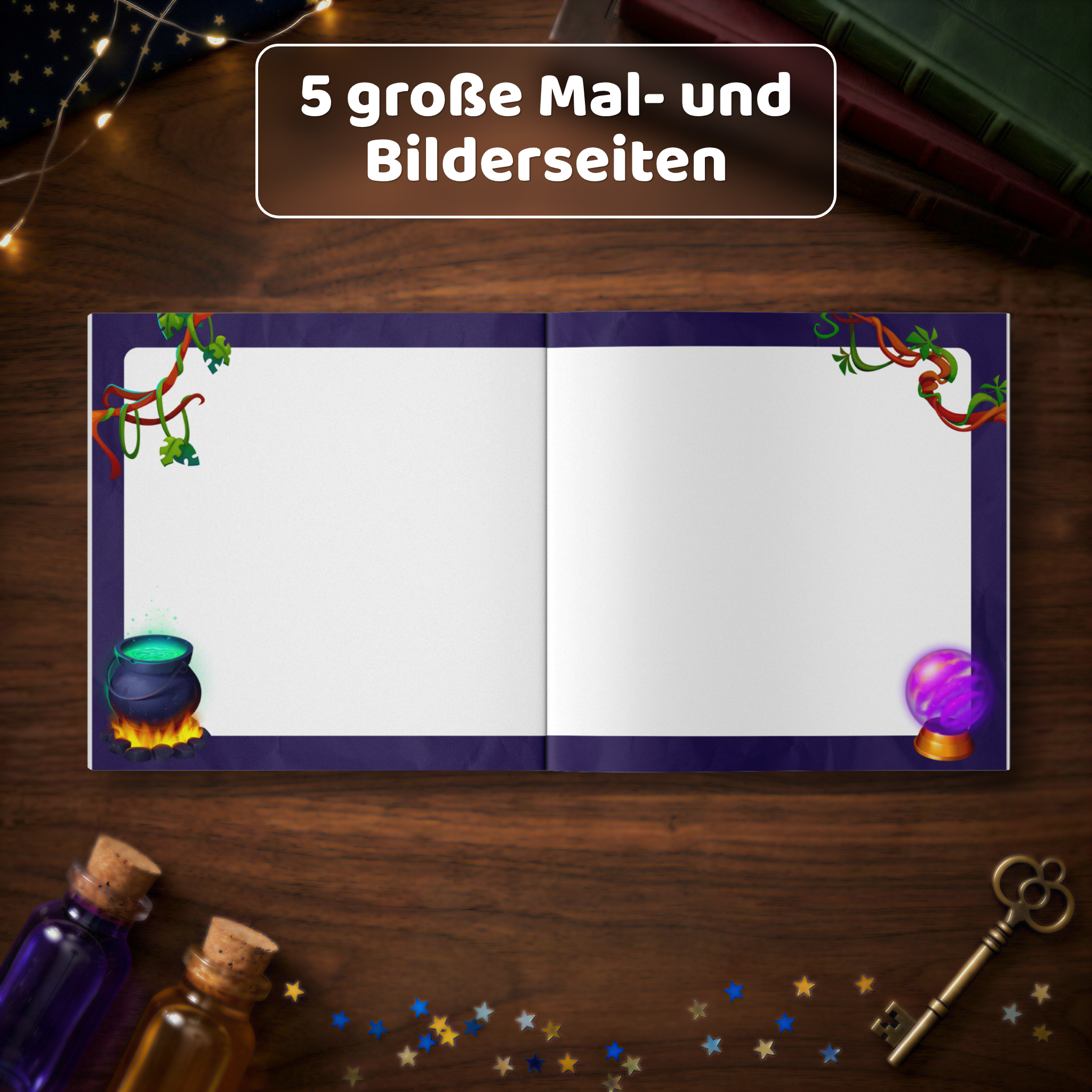 Mein Magisches Freundebuch: Mal-/Bild Seite - Kindify