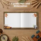 Mein Tierisches Freundebuch: Mal-/Bild Seite - Kindify