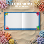 Mein Unterwasser Freundebuch: Mal-/Bild Seite - Kindify