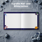 Mein Weltraum Freundebuch: Mal-/Bild Seite - Kindify